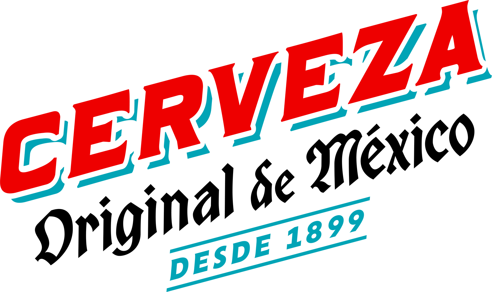 image Cerveza Type Lockup